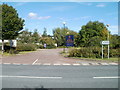 Southern entrance to Imperial Courtyard and University Courtyard, Coedkernew