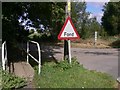 Ford and depth gauge at Kings Somborne