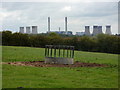 Field and view of power station