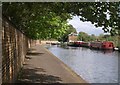 TQ1479 : Grand Union Canal near Ealing Hospital by Derek Harper