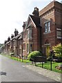 Almshouses along Castle Street