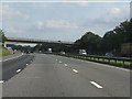 M4 Motorway - access overbridge near Moorend