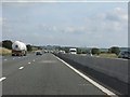 ST7077 : M4 Motorway - the long straight north of Pucklechurch by J Whatley