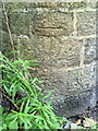 Benchmark on wall at junction of Victoria Grove and North Street