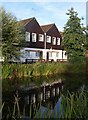 Flats by the canal, Slough