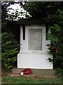 War memorial, Adisham