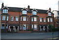 Victorian houses opposite High Brooms Station