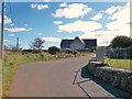 Approaching Ysgol Llidiardau school from the north