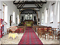 TM5286 : St Edmund's church in Kessingland - view east by Evelyn Simak