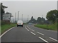 A449 approaching Preston Cross roundabout