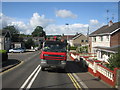 Lorry at level crossing