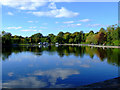 NS5467 : Victoria Park lake by Thomas Nugent