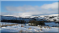 Saugh Shield with snowed fields