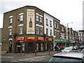 Harlesden: High Street and Whitbread sign