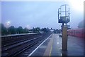 The south west end of Surbiton Station