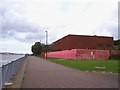 United Utilities facility on Mersey promenade