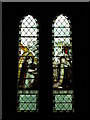 NY9166 : St. Michael's Church, Warden - stained glass window, nave (3) by Mike Quinn