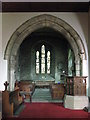 NY9166 : St. Michael's Church, Warden - north transept by Mike Quinn