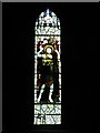 NY9166 : St. Michael's Church, Warden - stained glass window, chancel (6) by Mike Quinn