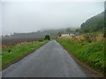 House and road at Craigdallie