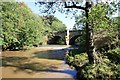 Hutton Bridge and the River Leven