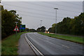 A650 approaching M1 roundabout