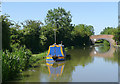 The Ashby Canal and Wharf Bridge, Leicestershire