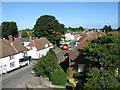 View of Lower Street from the rooftops