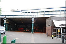 TQ3280 : Railway arches, Borough Market by N Chadwick