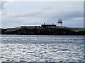 G7174 : Rotten Island Lighthouse from the shore near Killybegs by Chris Burrell
