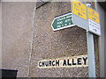 Church Alley, Broad Green, Croydon: London Road end