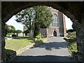 View through Lychgate, St Mary