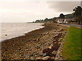 Whiting Bay: shoreline south of village centre