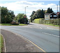 One-way system on Monmouth Road, Usk