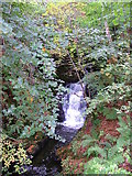 NN6836 : Waterfall on the Allt a' Mheinn by Dave Fergusson