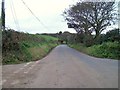 The road towards Mynytho at the Barach Bach crossroads