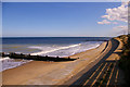 Footpath above the Beach, Bacton, Norfolk