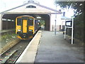 Train sets off for Weymouth from Frome Station