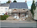 Major rebuild, Four Ash Street, Usk