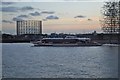 Gas Holder - Speed Ferry and a Sculpture