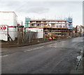 Construction site, Junction Road, Newport