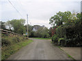 View towards East Farm at Crickheath