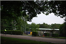 TQ2877 : Battersea Park - athletics track by N Chadwick