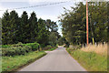 Road from Kintessack to Nairn at Kingsteps