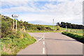 Road junction at Hempriggs