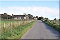 Road approaching Garmouth from the west