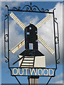 Outwood village sign