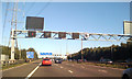 M42 north nearing M6 at Junction 7