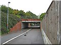 Hawksworth Way Bridge, looking southeast