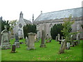 The kirkyard at Carnwath